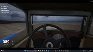 Model A Driving Test (Unreal Marketplace Driveable Vehicle)
