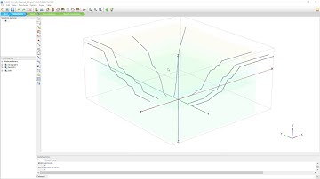 PLAXIS 3D CONNECT Edition V20: Connecting polycurves with the loft command