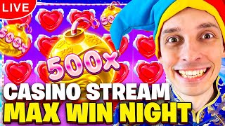 MAX WIN NIGHT! Slots Live - Casino Stream: Biggest Wins with mrBigSpin