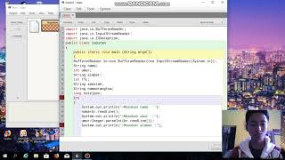BufferedReader BlueJ
