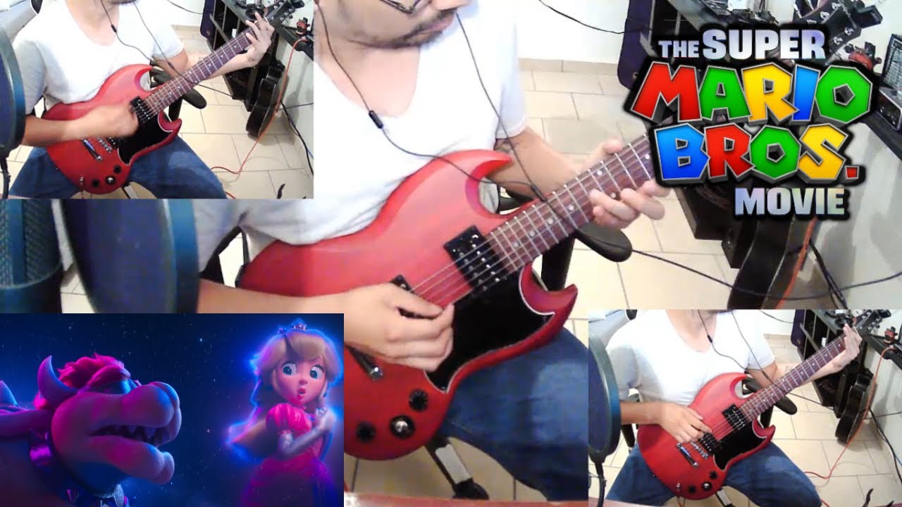 BOWSER SONG PEACHES GUITAR ROCK COVER THE BEST VERSION SUPER MARIO