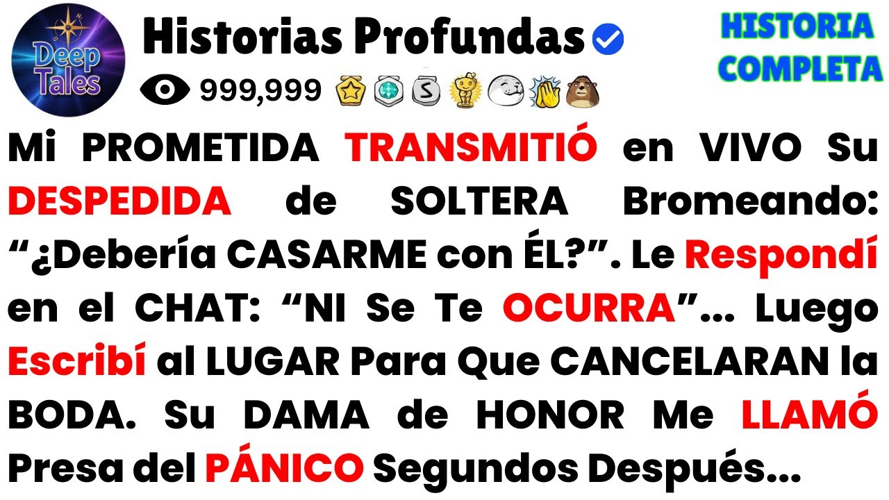Mi PROMETIDA TRANSMITIÓ en VIVO Su DESPEDIDA de SOLTERA Bromeando: “¿Debería CASARME con ÉL?”...