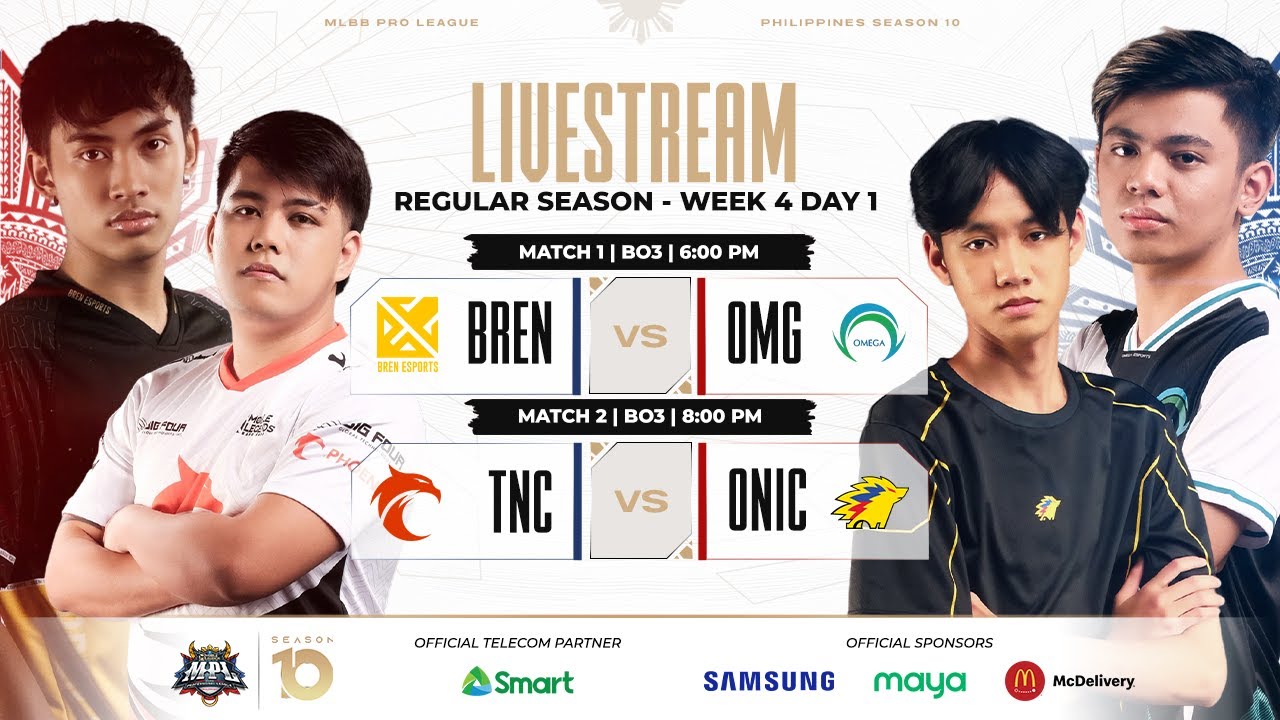MPL PH S10 W4D1 OMG VS BREN GAME 3
