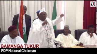 Play video: "No fear, No shaking" Bamanga Tukur