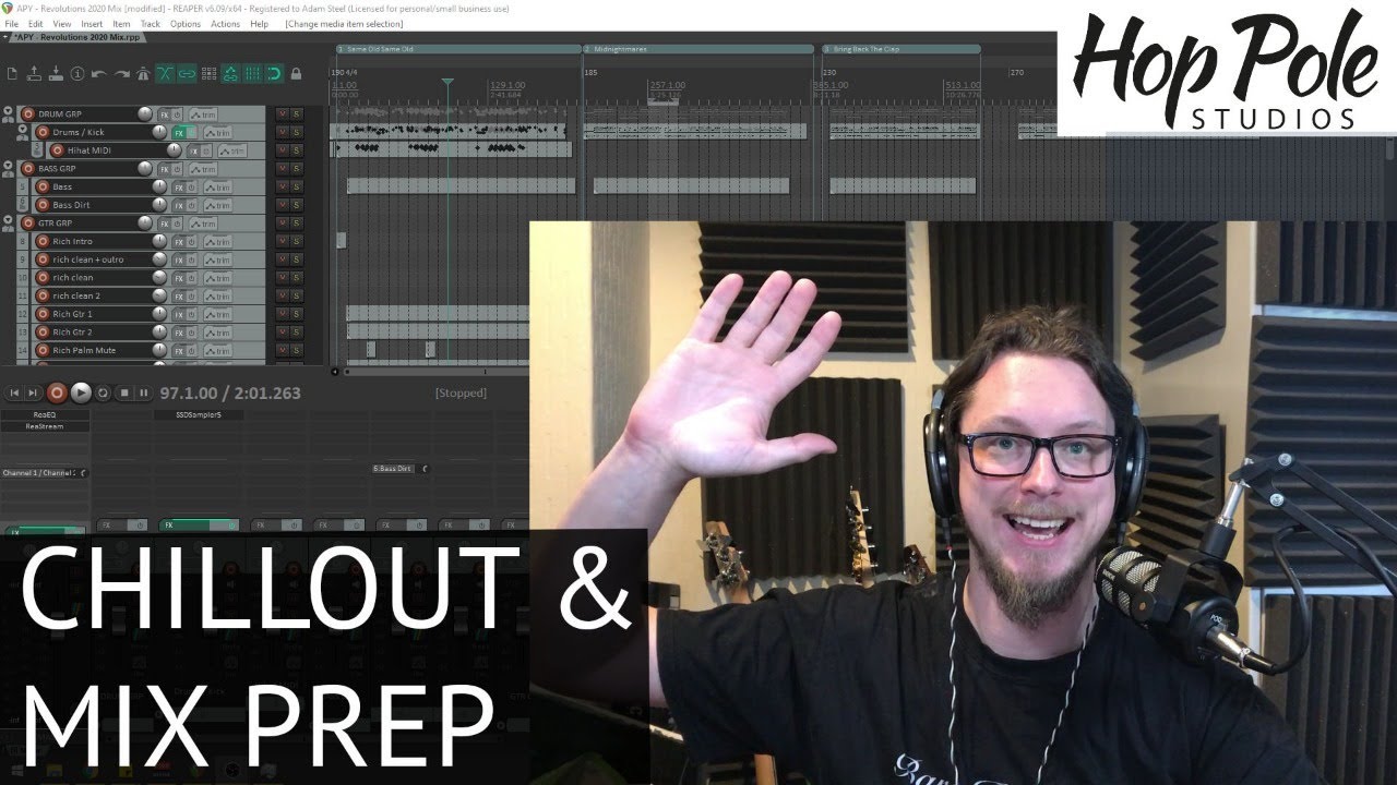 Live - Mix Preparation & Chill stream