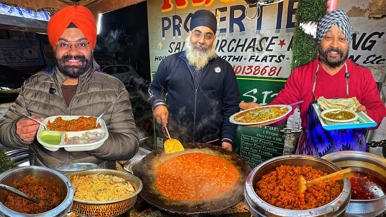Late Night Street Food In Delhi | Indian Street Foodnight | Famous Delhi Street Food
