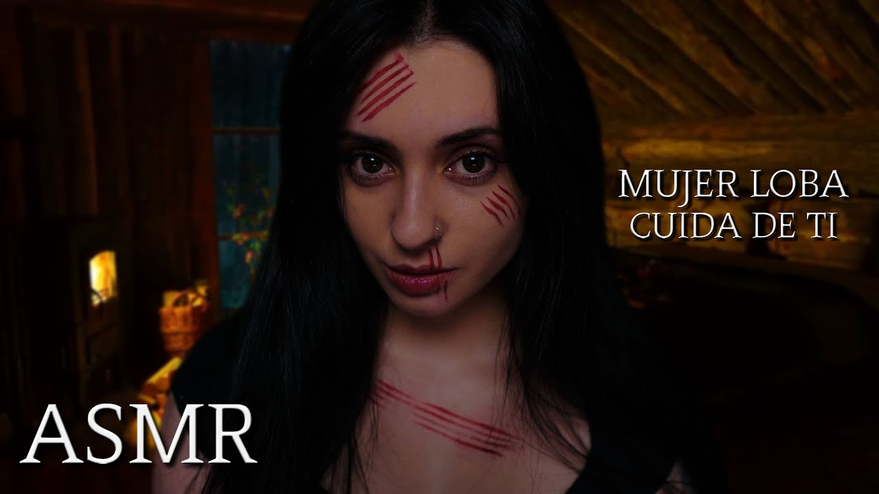 ASMR MUJER LOBA CUIDA DE TI 🐺 ASMR ROLEPLAY