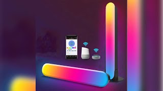 Smart RGB LED Light Bar Lamp Lampu Pintar TV Monitor Sound Sensor Backlight Ambient Wifi Tuya Smart Life Kamar Meja Remote Control Table Music Audio L