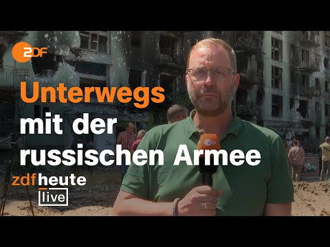 ZDF-Reporter im russisch besetzten Donbass I ZDFheute live