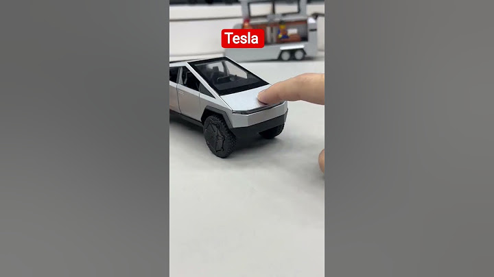 Tesla model SUV electric cybertruck with autopilot feature #diecast #viral #short #cybertruck
