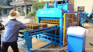 DF7-10 interlocking clay brick machine for South America and Africa market