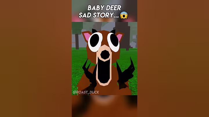 Sad Story about Mini Deer in 99 Nights in The Forest #roblox #animation