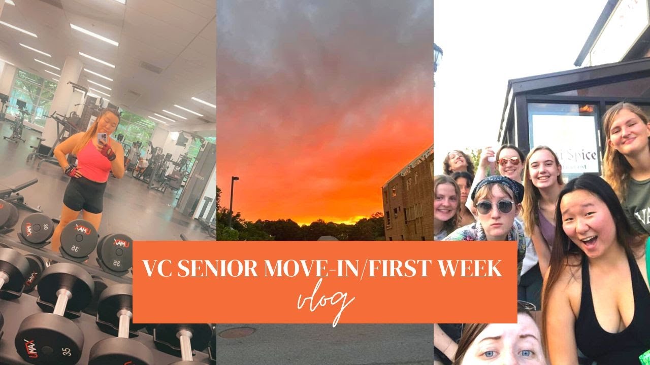 VASSAR COLLEGE SENIOR YEAR MOVE IN AND FIRST WEEK YouTube