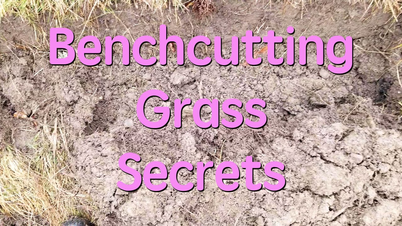 Trail Building 101: How To Bench-cut Through Grass - YouTube