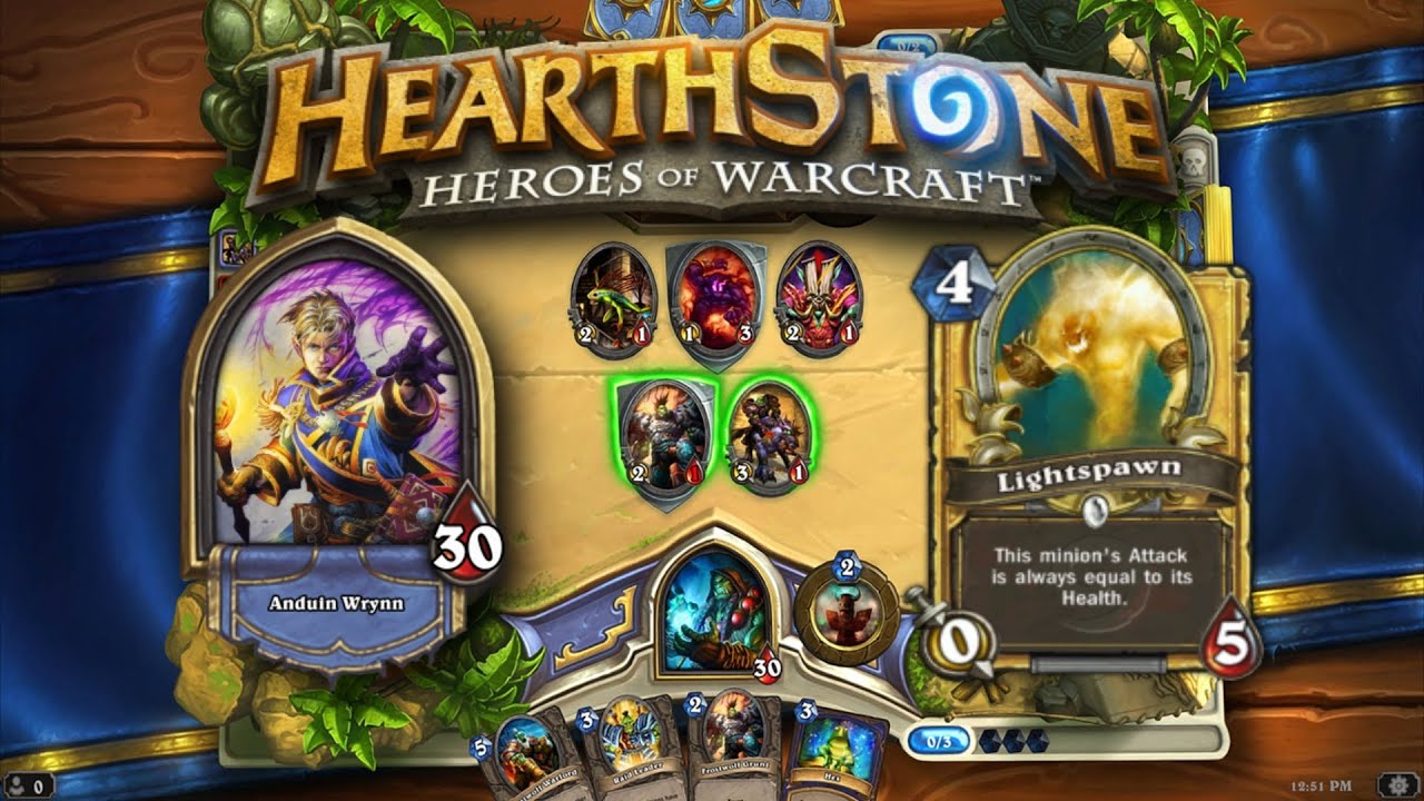 Hearthstone - OTK 36/36 LIGHTSPAWN