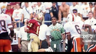 1993 10/9 #1 Florida State vs #3 Miami