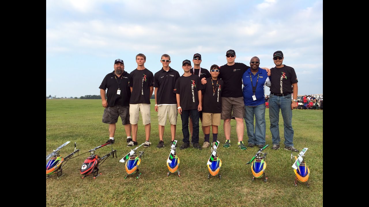 Team HD Helicopters at IRCHA 2014 (Picture overview)