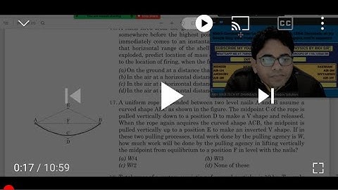 VERY IMPORTANT QUESTION OF WORK POWER ENEGY OF PATHFINDER MUST WATCH BY RKH SIR(B.TECH IIT D)