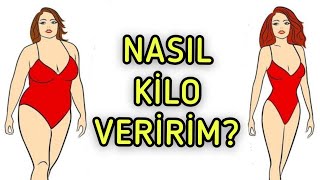 NASIL KİLO VERİRİM? YAĞ YAKIMI NE ZAMAN BAŞLAR? İŞTAH KAPATAN KÜR TARİFİ ✔️