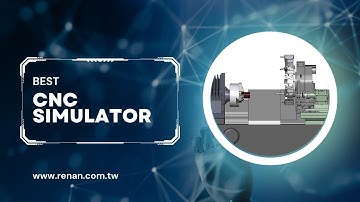 Best CNC Simulator | CNC Operation Simulation Software | Fanuc | Basic Introduction |【RenAn Soft】
