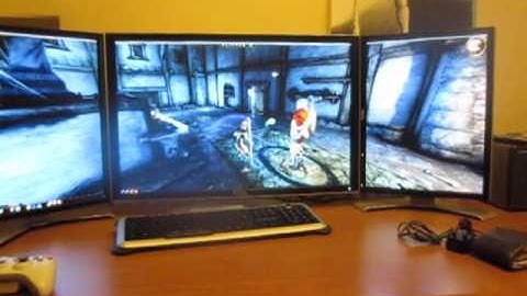 Eyefinity 4960x1600 Mixed Landscape Portrait