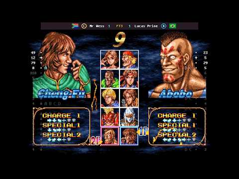 Double Dragon - 🇿🇦 Mr Wess(C) vs 🇧🇷 Lucas Prime(B) | Fightcade (2026-07-02 17:08 UTC)
