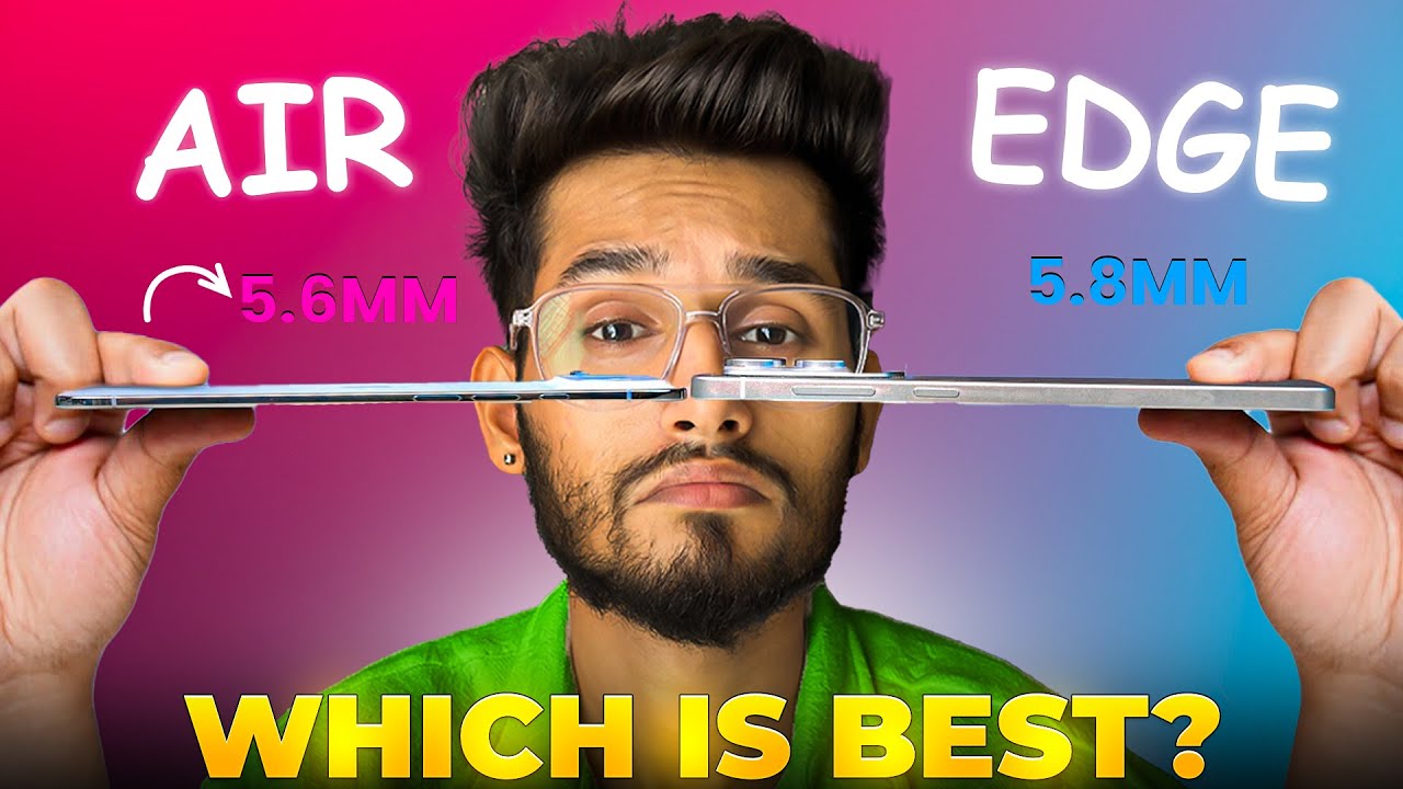 iPhone Air vs Samsung S25 Edge | Full Comparison || Thinnest phone battle 🔥