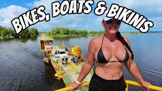 Malgas Pont: We Rode Our Bikes Onto a BOAT!!! 😱🏍️🔥