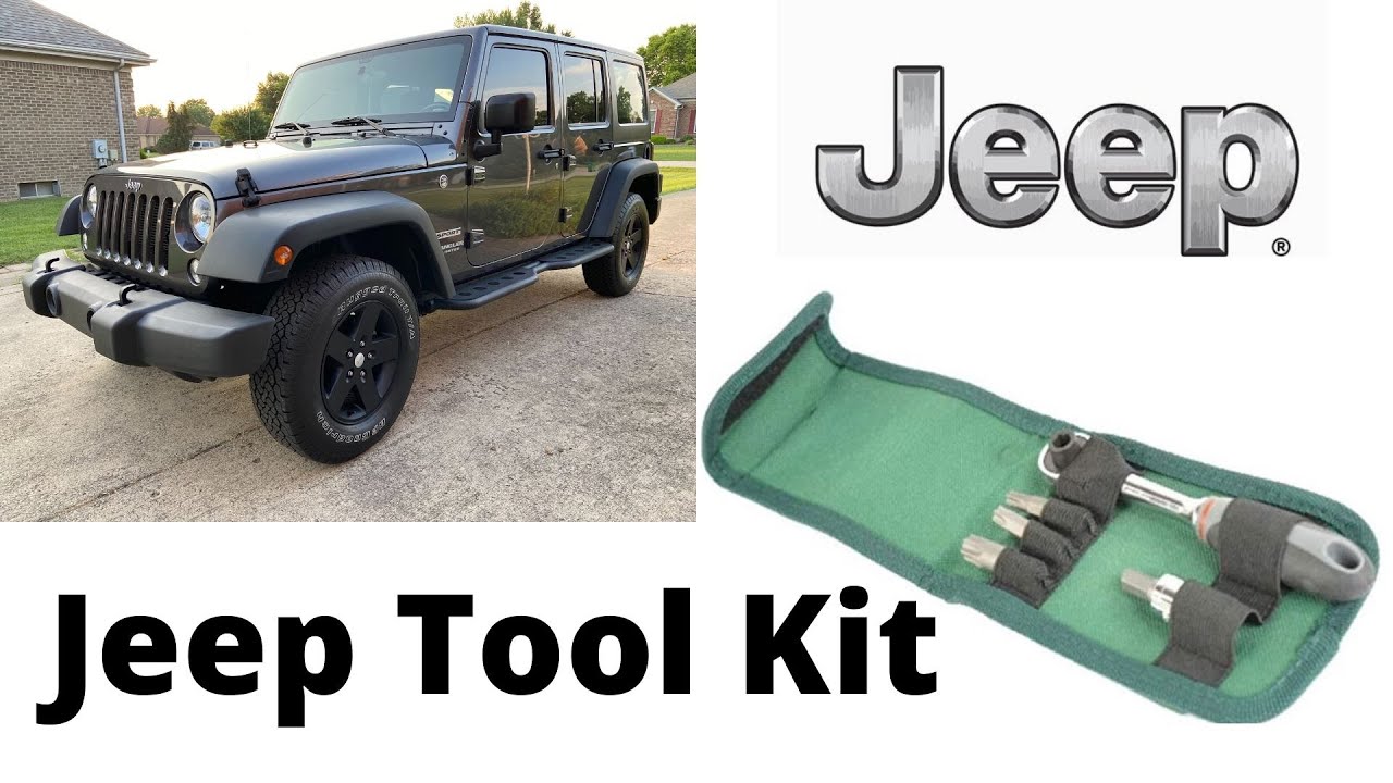 Jeep Tool Kit - 2016 Jeep Wrangler Unlimited Sport (JKU) - YouTube