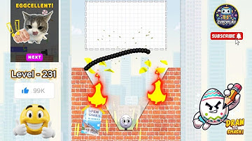 Draw to Smash ll Game Level 222 - 231 #shorts #drawtosmash #gaming 