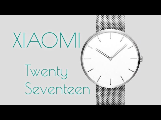 Xiaomi Watch Twenty Seventeen