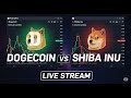 Dogecoin vs. Shiba Inu: Real-Time Price Action #Altcoins #Bitcoin #XRP