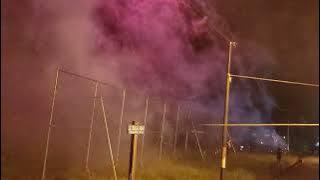 Semarak Kembang Api di Malam Tahun Baru