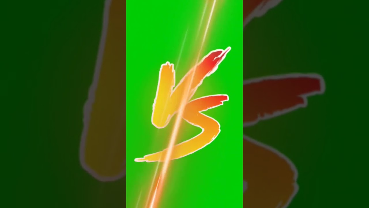 Versus Mode Green Screen Stickers Animation 