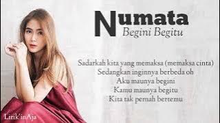 Numata - Begini Begitu (Lirik Video)