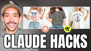 How to Use Claude to Design T-Shirts That Actually Sell