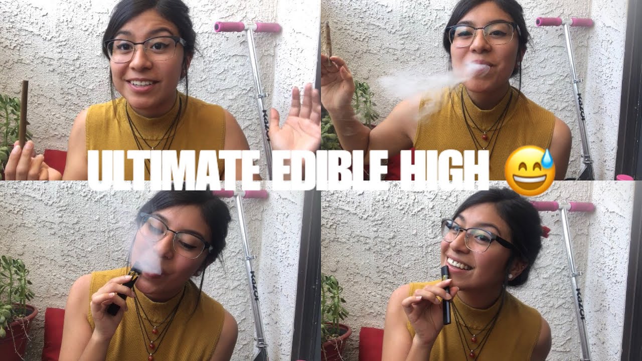 My 120mg edible experience! (hemp blunt & stiiizy storytime sesh)