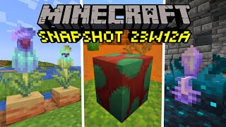 NEW STRUCTURE ADDED \& SNIFFER EGG! Minecraft 1.20 Snapshot 23w12a!