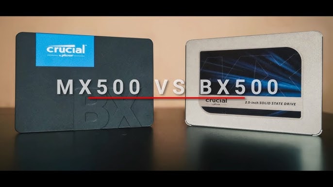 Test des disques durs SSD CRUCIAL MX500 250Go et 500Go - Consollection