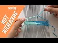 Weft Interlocking : Weaving Techniques