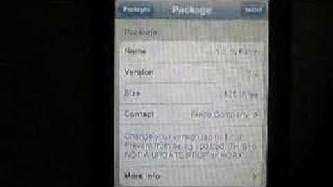 Installing Summerboard iPod touch 32GB on firmware 1.1.4