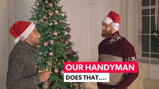 holiday diy or call mr handyman atlanta