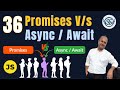 36 - Async Await V/S Promises in JavaScript | The Difference | Satyaansh Softech Pvt. Ltd.