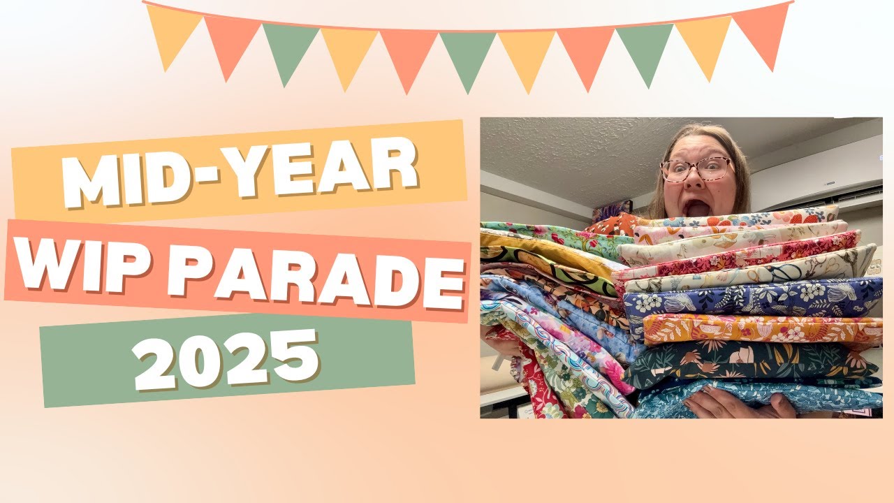 Midyear WIP Parade 2025 | My Biggest WIP Collection EVER! 🔥
