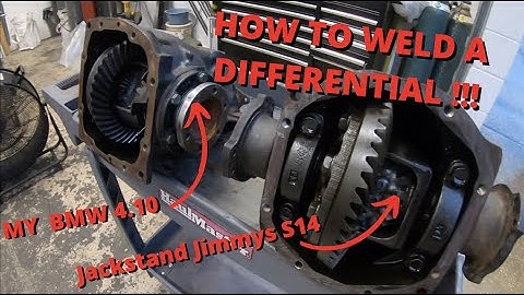 How To Weld A Differential (BMW And Nissan Diff Specifically)