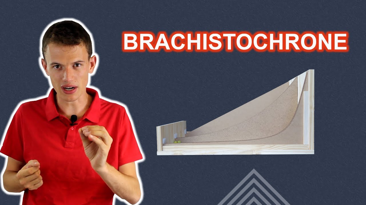 Toboggan à billes : la ligne droite est-elle la plus rapide ?