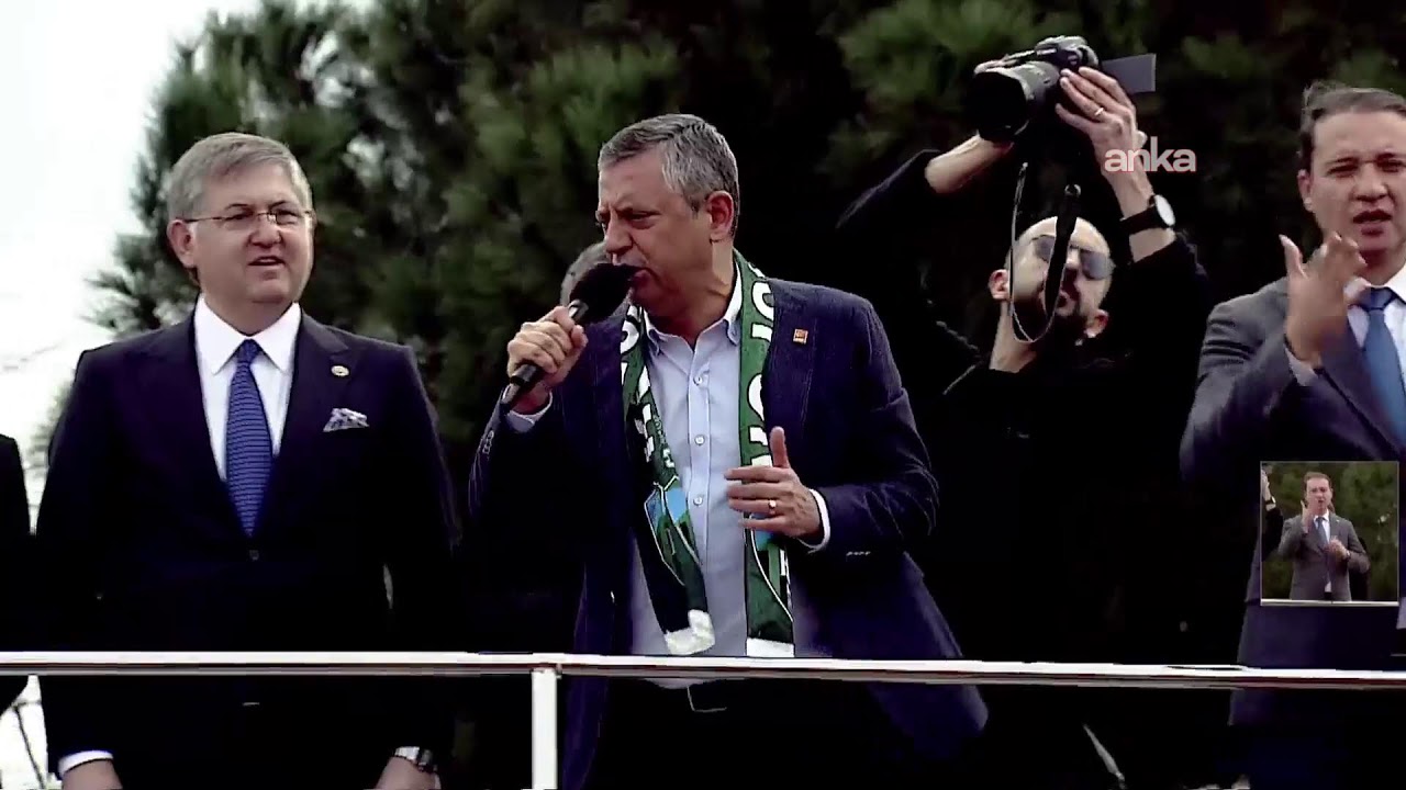 CHP'den Kocaeli'de "Millet İradesine Sahip Çıkıyor" mitingi 