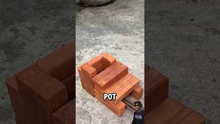 DIY Brick Stove #shorts #diy #lifehacks