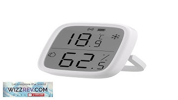 SONOFF SNZB 02D Zigbe LCD Smart Temperature Humidity Sensor APP Control Real time Monitoring