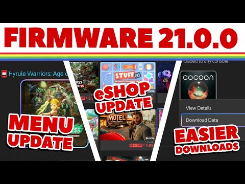 Nintendo Switch 2 Firmware 21.0.0 - Massive Eshop Improvement & Home Menu Changes